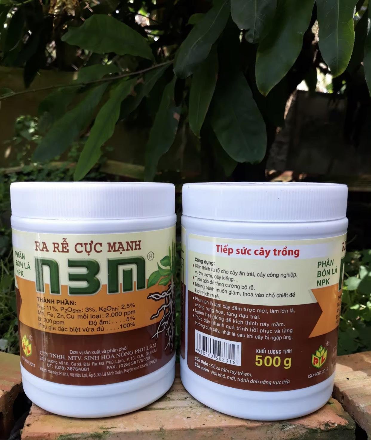 Phân bón Kích rễ N3M 500gam 2