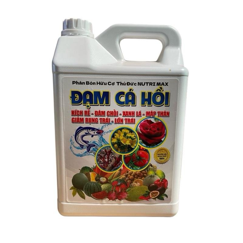 Phân bón hữu cơ Đạm Cá Hồi can 5 lít
