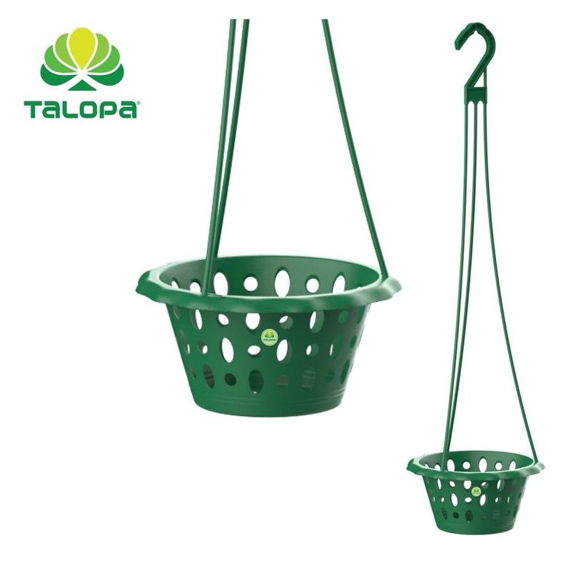 Chậu nhựa trồng lan hoa treo F18cm Tapalo - Sản phẩm chất lượng 3