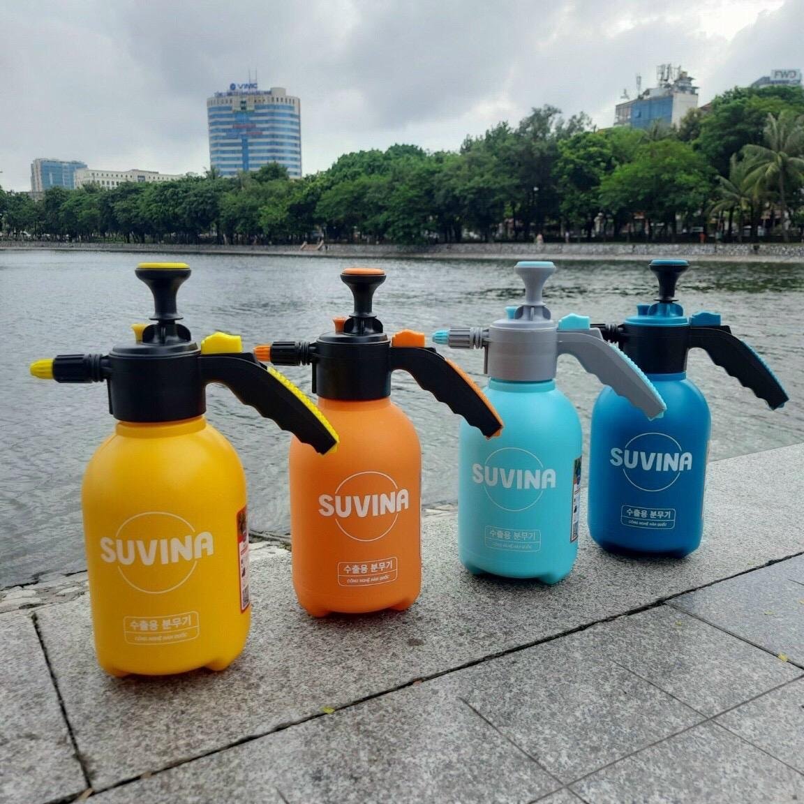 Bình Xịt Tưới Cây 2 Lít SUVINA binh  xit binh tuoi bình  xịt 3