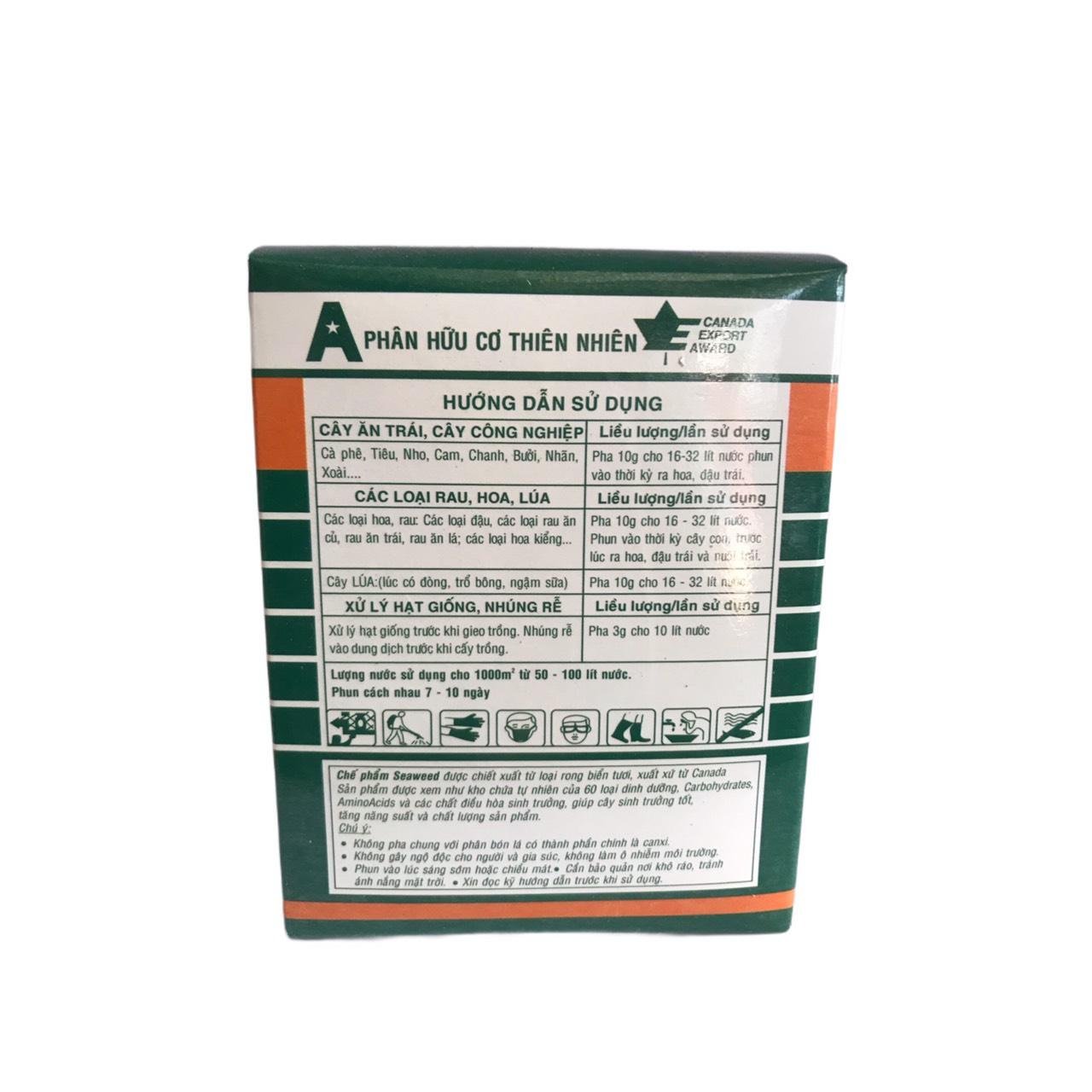 Phân bón lá seaweed rong biển 95% 10 gói 3