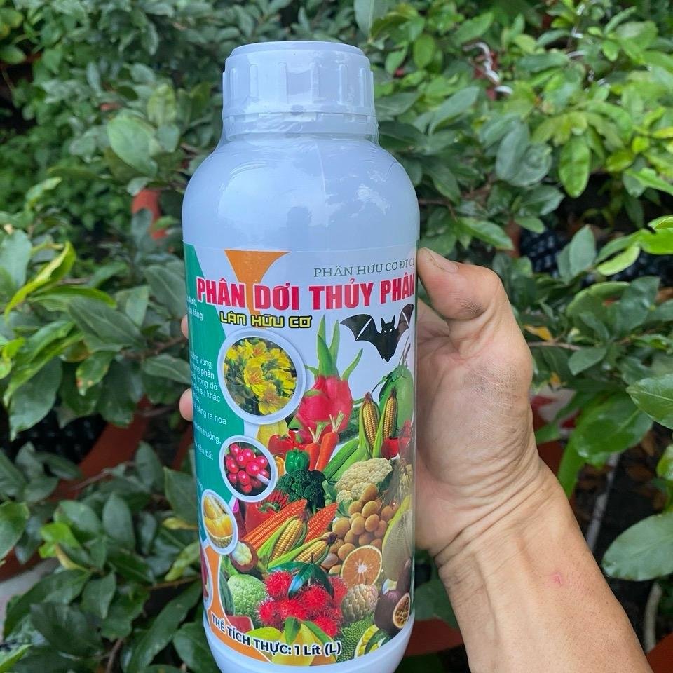 Phân dơi hữu cơ Thuỷ phân chai 1 lít chứa hàm lượng lân hữu cơ cao giúp phát phân hó mầm hoa chống rụng hoa rụng trái 3