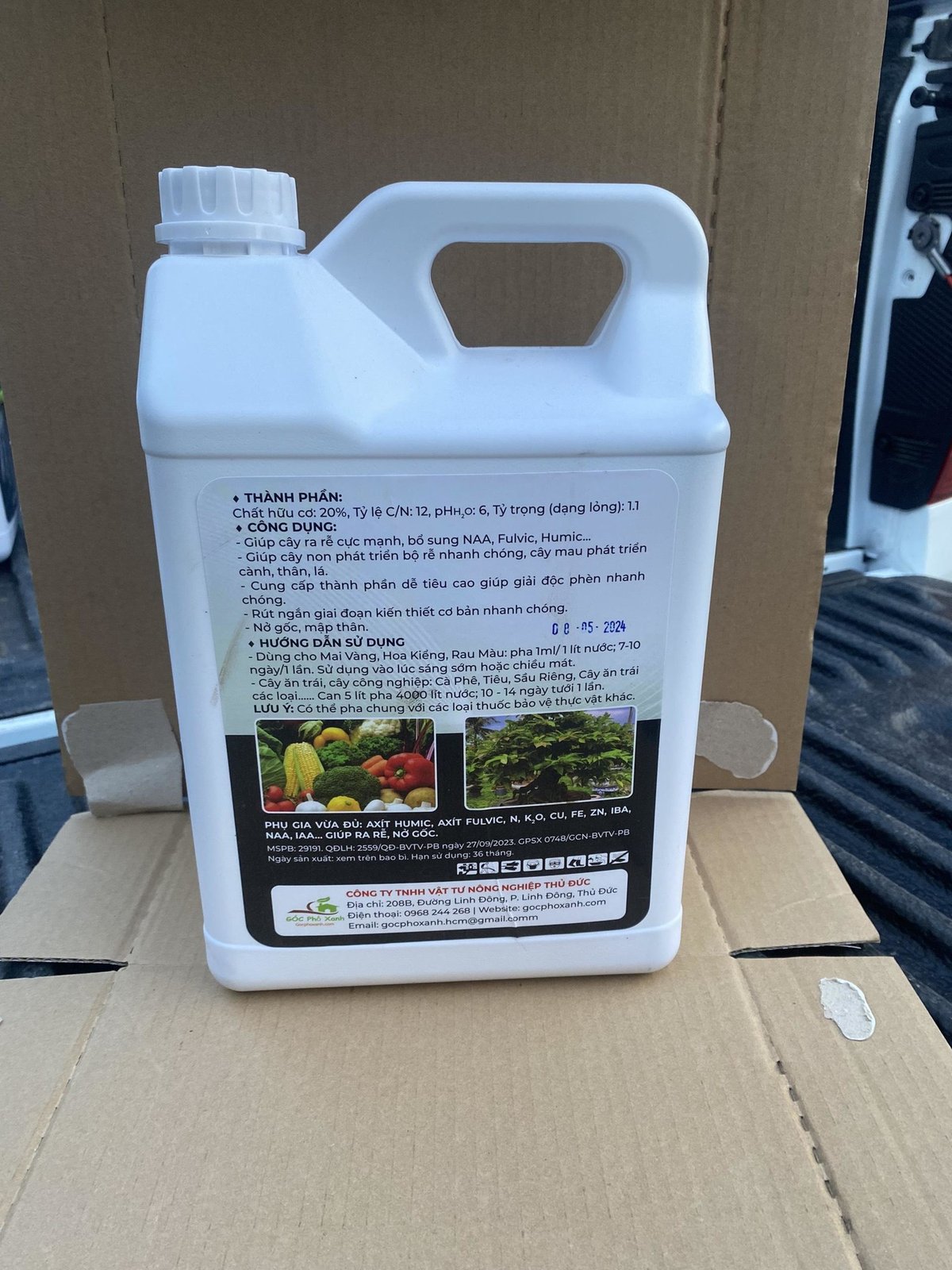 Phân bón Roots can 5 lít bung rễ nở gốc phát chèo FREESHIP 3