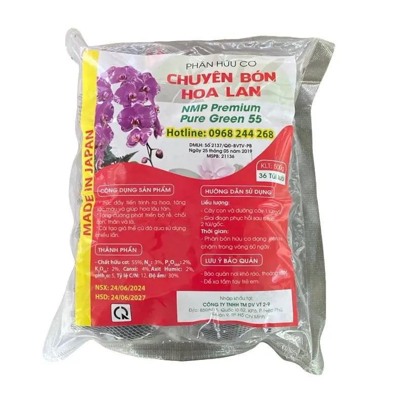 Phân hữu cơ túi lưới chuyên bón hoa lan 36 túi lứoi