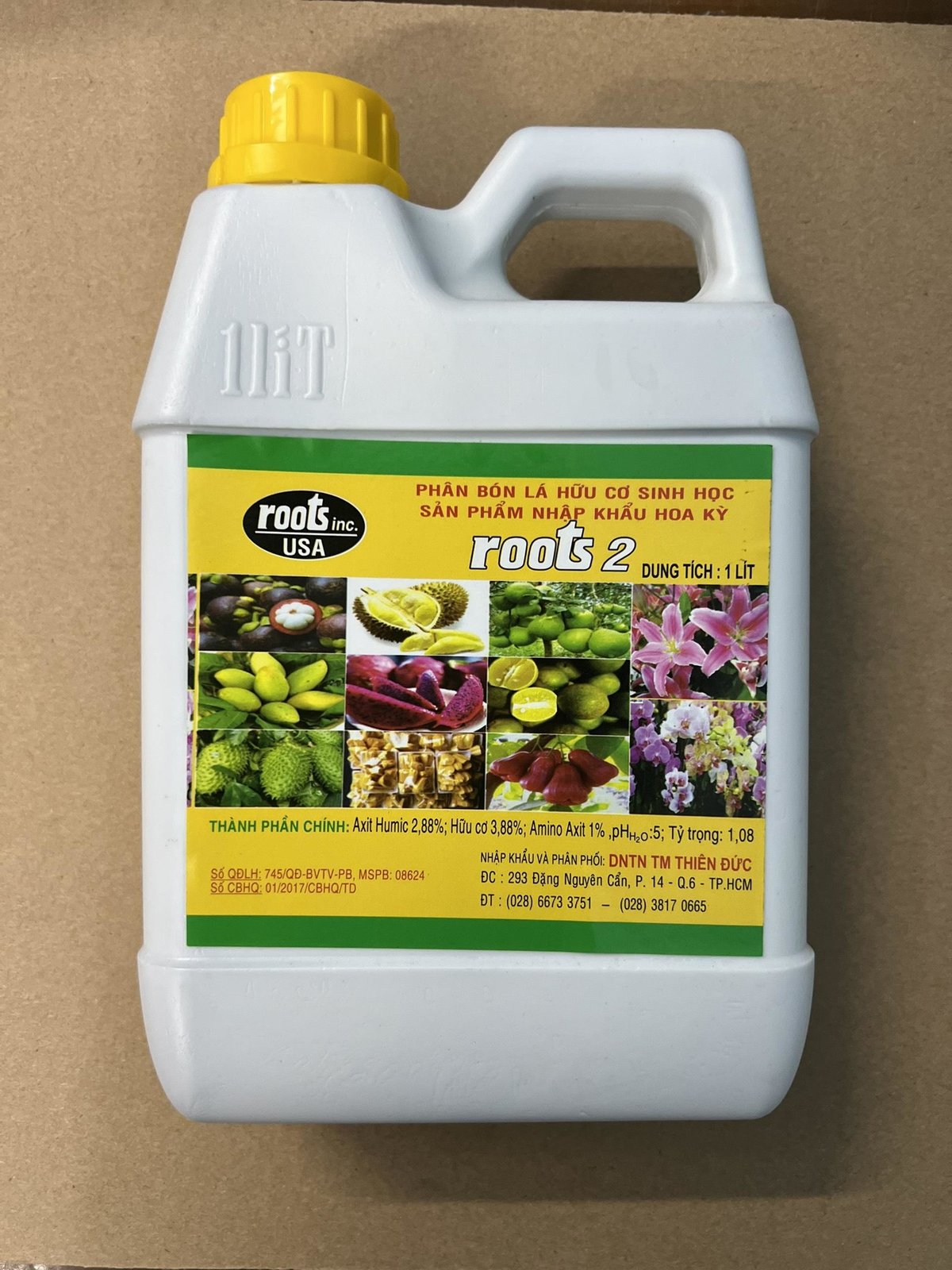 Phân bón Roots 2  Kích rễ cực mạnh của Mỹ can 1 lít