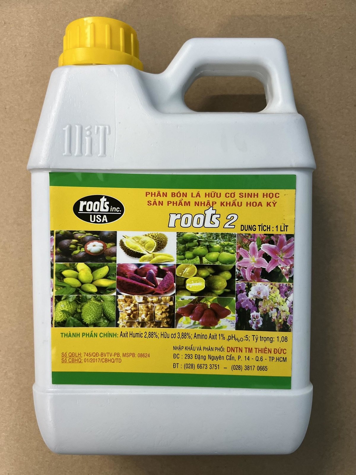 Phân bón Roots 2  Kích rễ cực mạnh của Mỹ can 1 lít 3