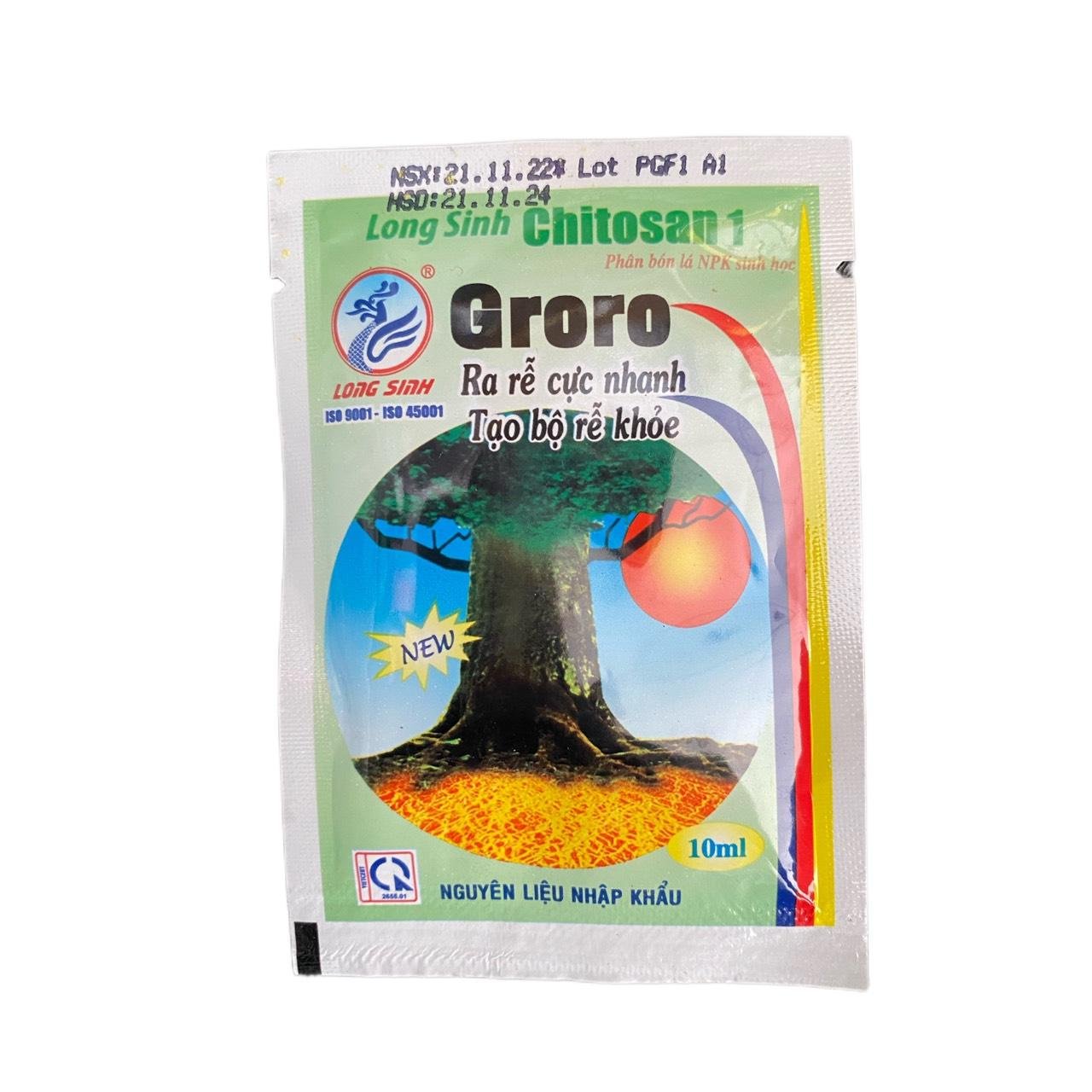 Phân bón Groro giúp cây kích rễ cực mạnh