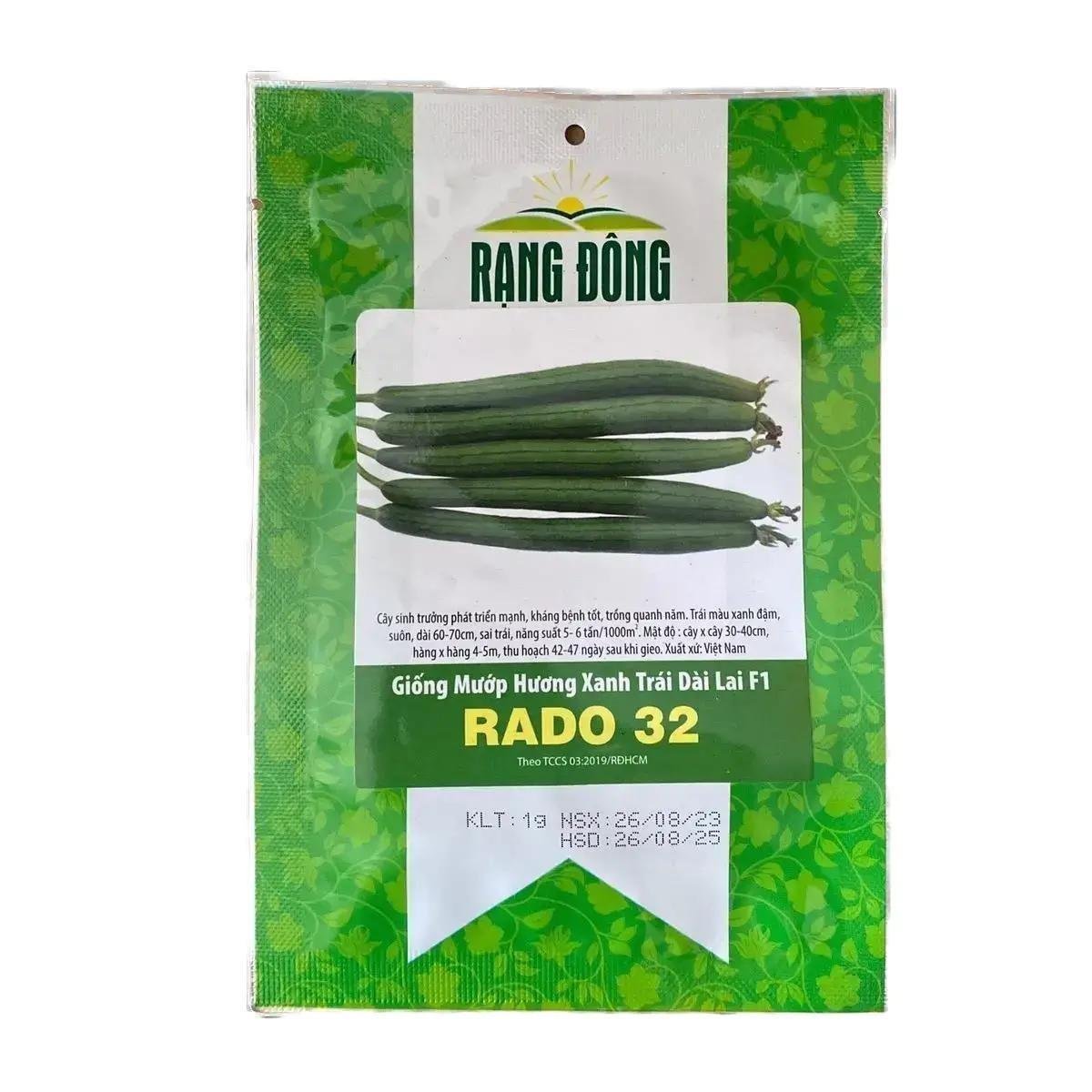 Hạt giống mướp hương trái dài 1Gam