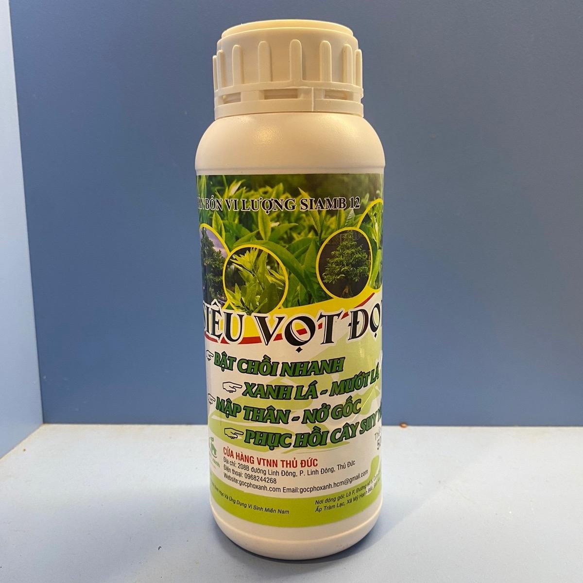 Phân Bón Vi lượng Siêu Vọt Đọt Bung chồi chai 500ml