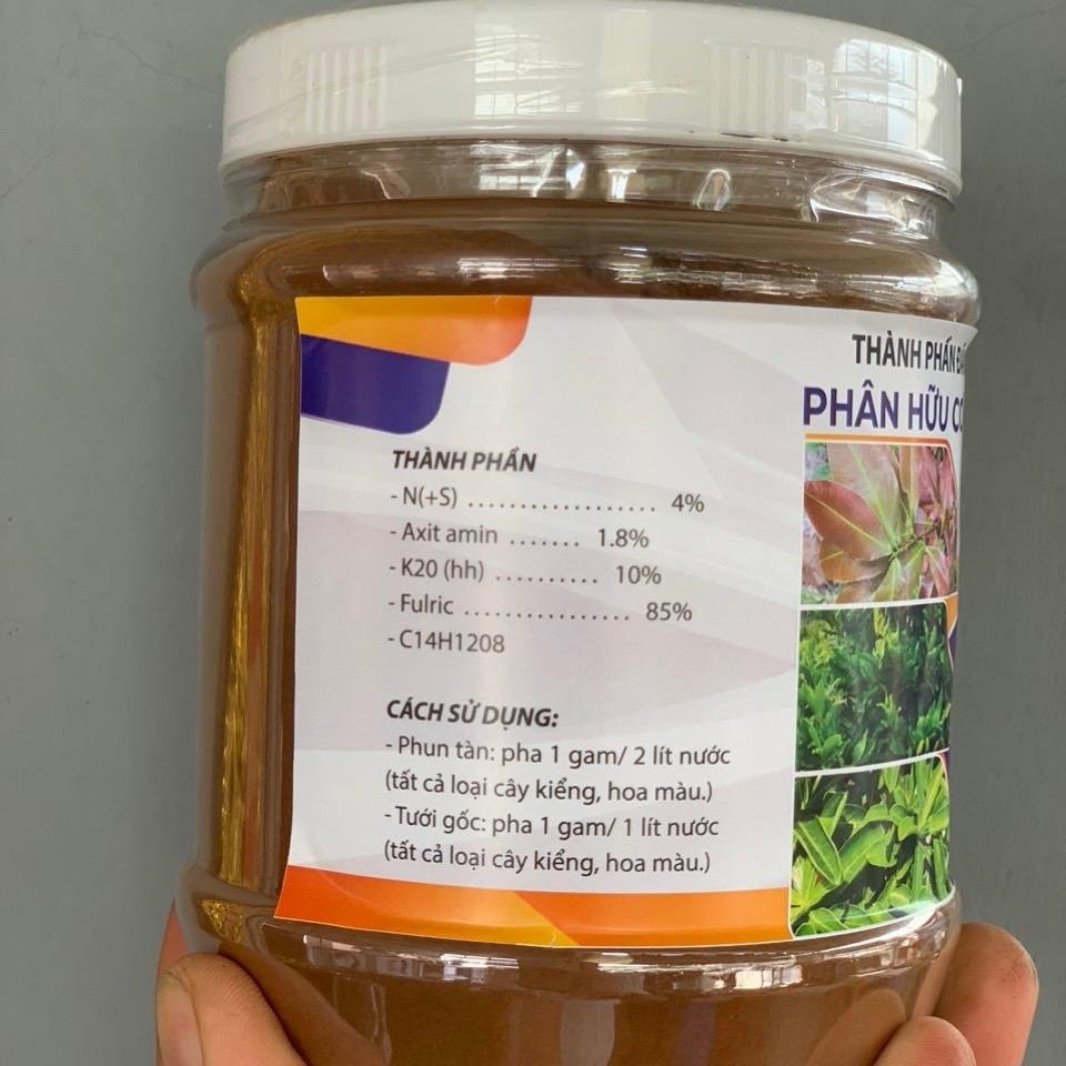 Phân hữu cơ Poly hũ 500gam 2
