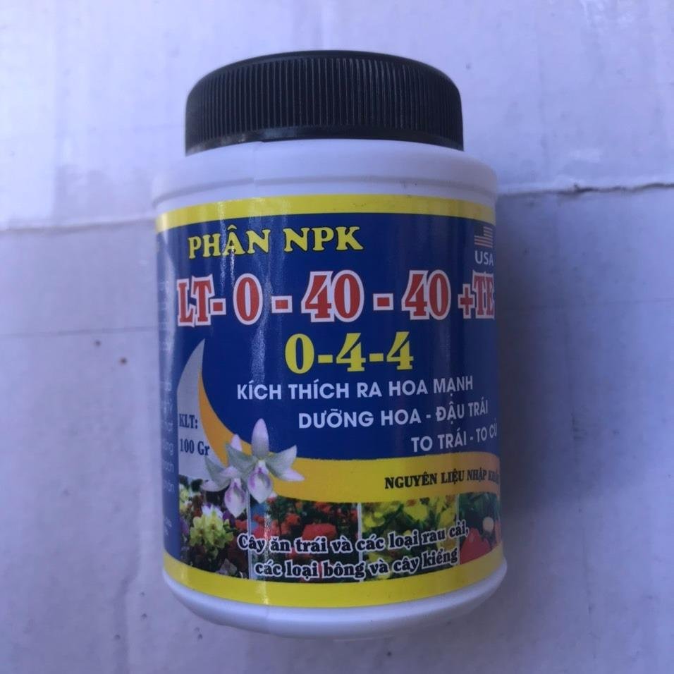 Phân NPK Tạo mầm hoa 0-40-40 100gam