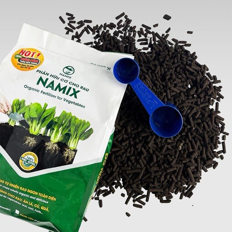 PHÂN HỮU CƠ CHO RAU NAMIX GÓI 1kg 2