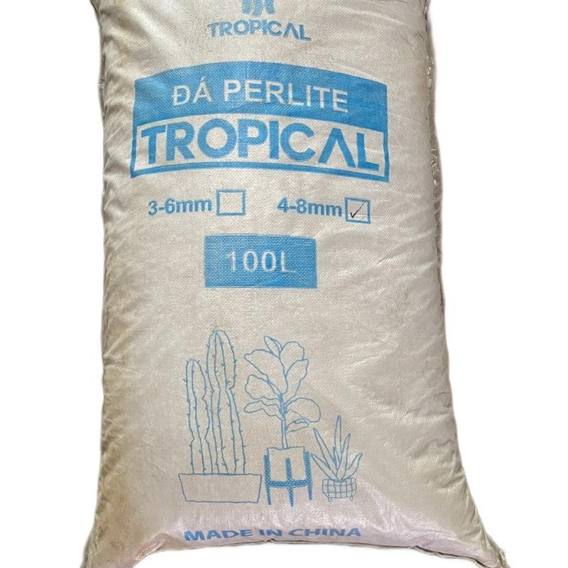 Đá Perlite đá trân châu trộn đất giá thể trồng cây bao 100 lít