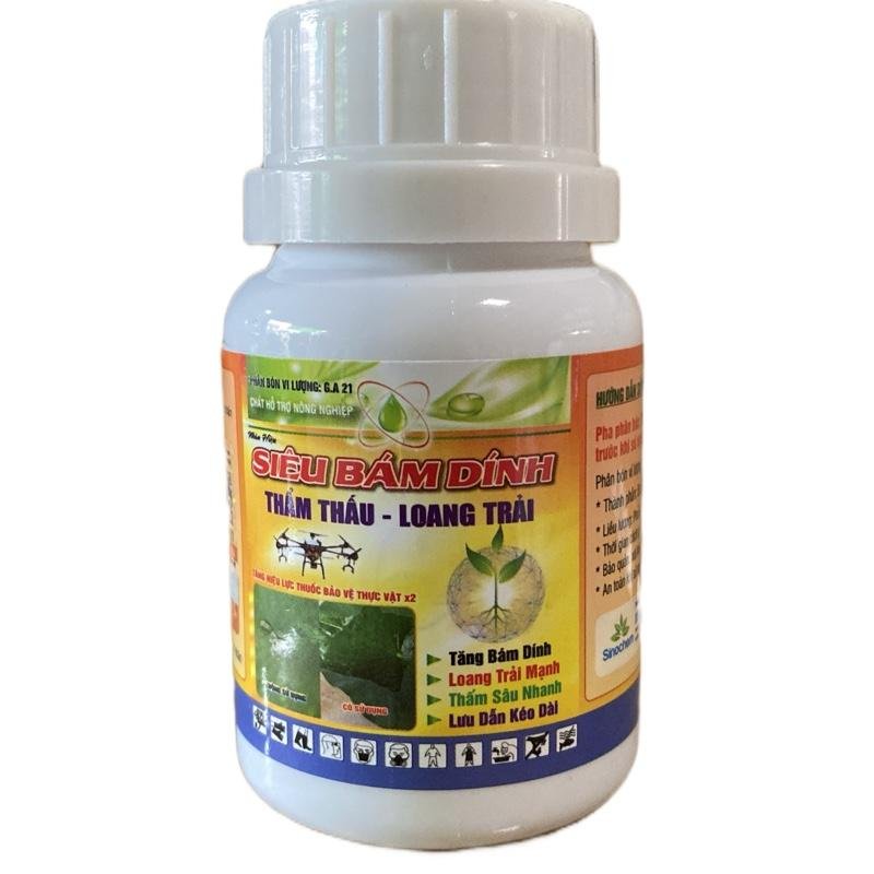Phân Bón Siêu Bám Dính Loang Trải Thẩm Thấu Chai 100ml - Siêu Bám Dính, Long Trải Hiệu Quả, Dung Tích 100ml, Tiện Lợi Sử Dụng Và Lưu Trữ 2