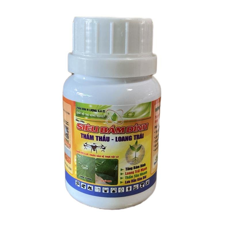 Phân Bón Siêu Bám Dính Loang Trải Thẩm Thấu Chai 100ml - Siêu Bám Dính, Long Trải Hiệu Quả, Dung Tích 100ml, Tiện Lợi Sử Dụng Và Lưu Trữ
