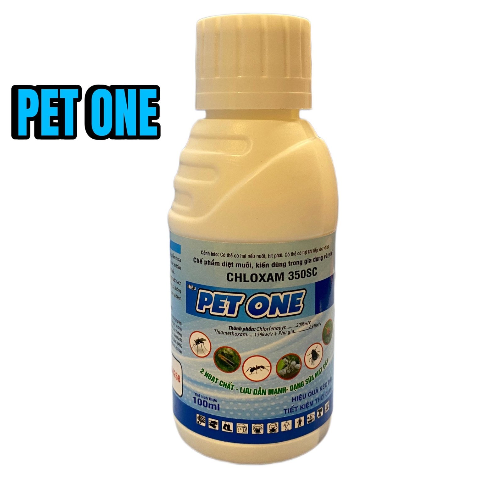 Chế phẩm diệt côn trùng PET ONE Chai 100mll thuoc tru
