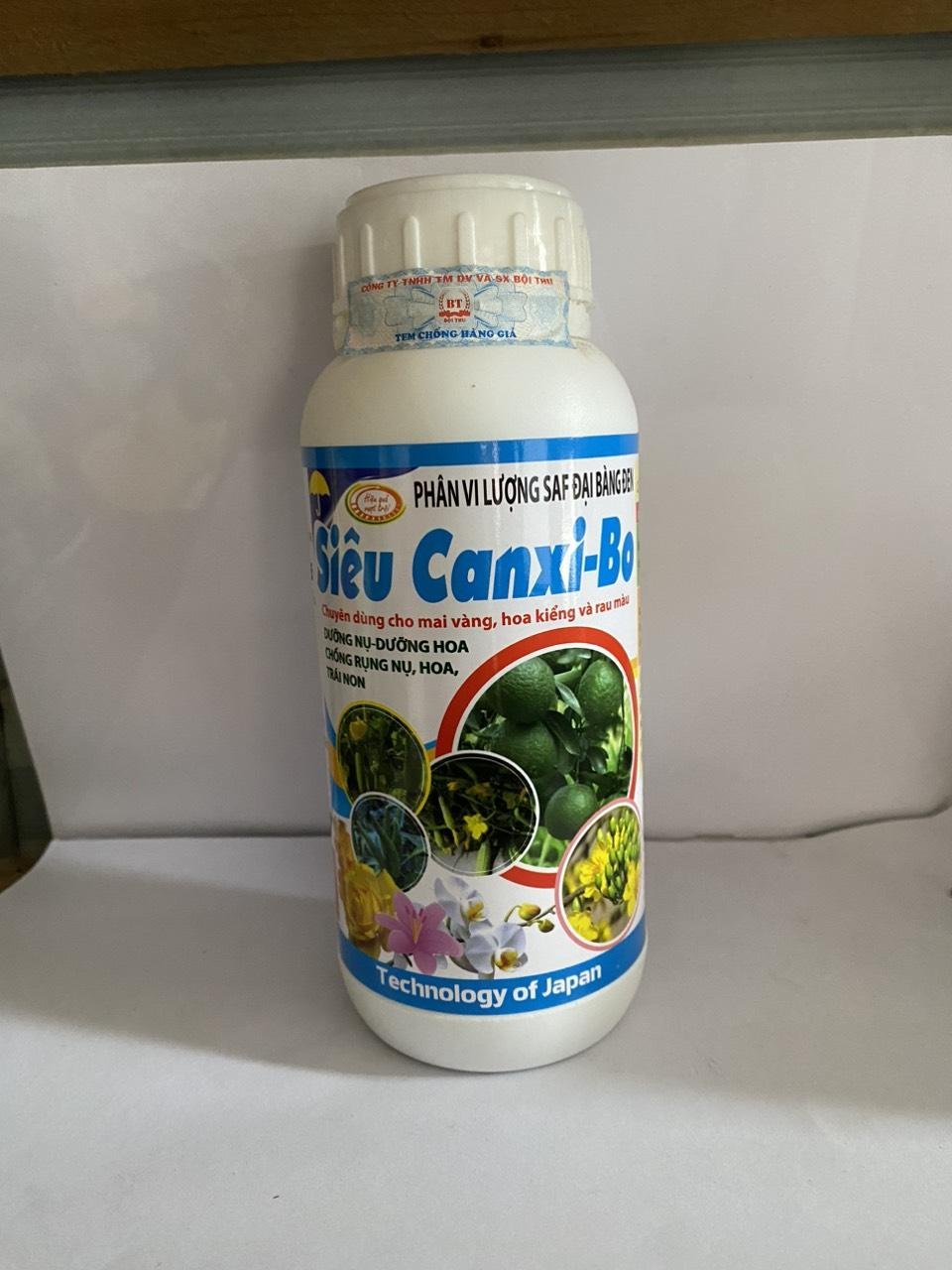 Phân bón siêu Canxi Bo gói 500ML chống rụng nụ dưỡng nụ hạn chế thúi trái nứt trái 2