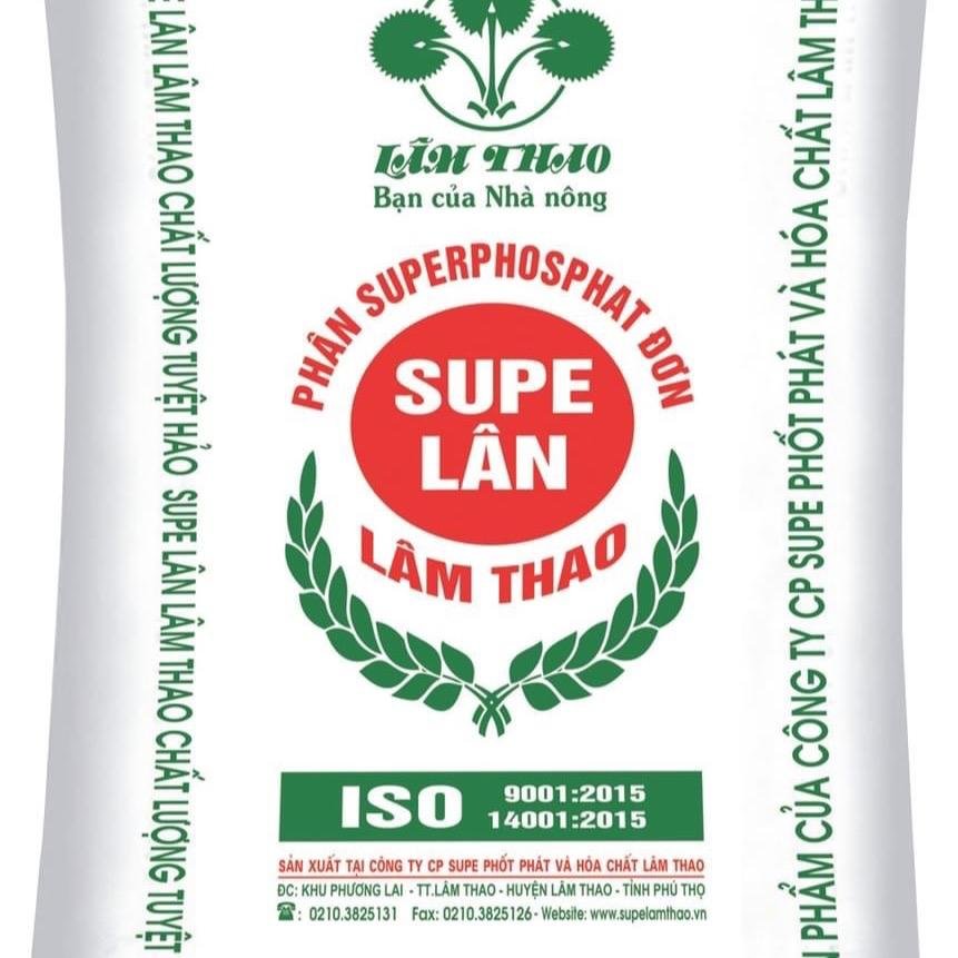 Phân lân - super lân Lâm Thao cân lẻ gói 1kg