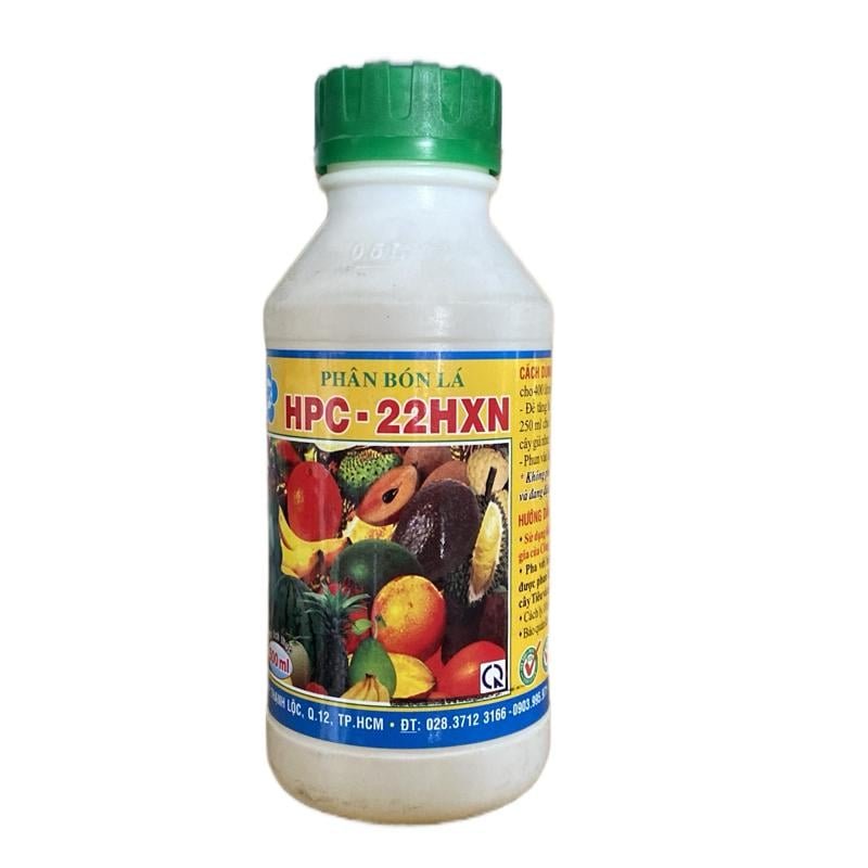 Phân bón lá HTC - ĐẠI NGÀN Mẫu Mới HPC 22HXN chai 500ml