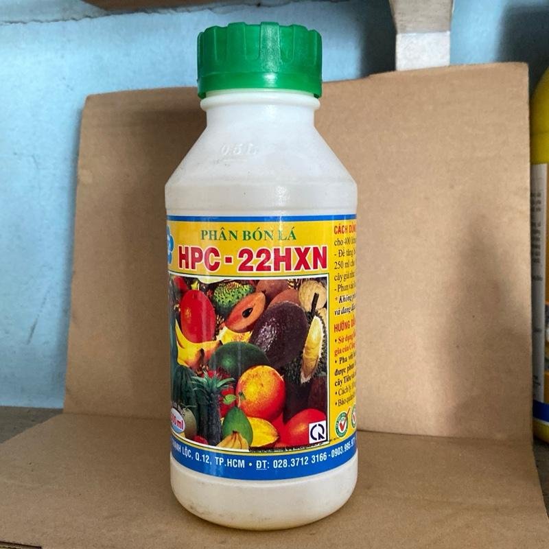 Phân bón lá HTC - ĐẠI NGÀN Mẫu Mới HPC 22HXN chai 500ml 2