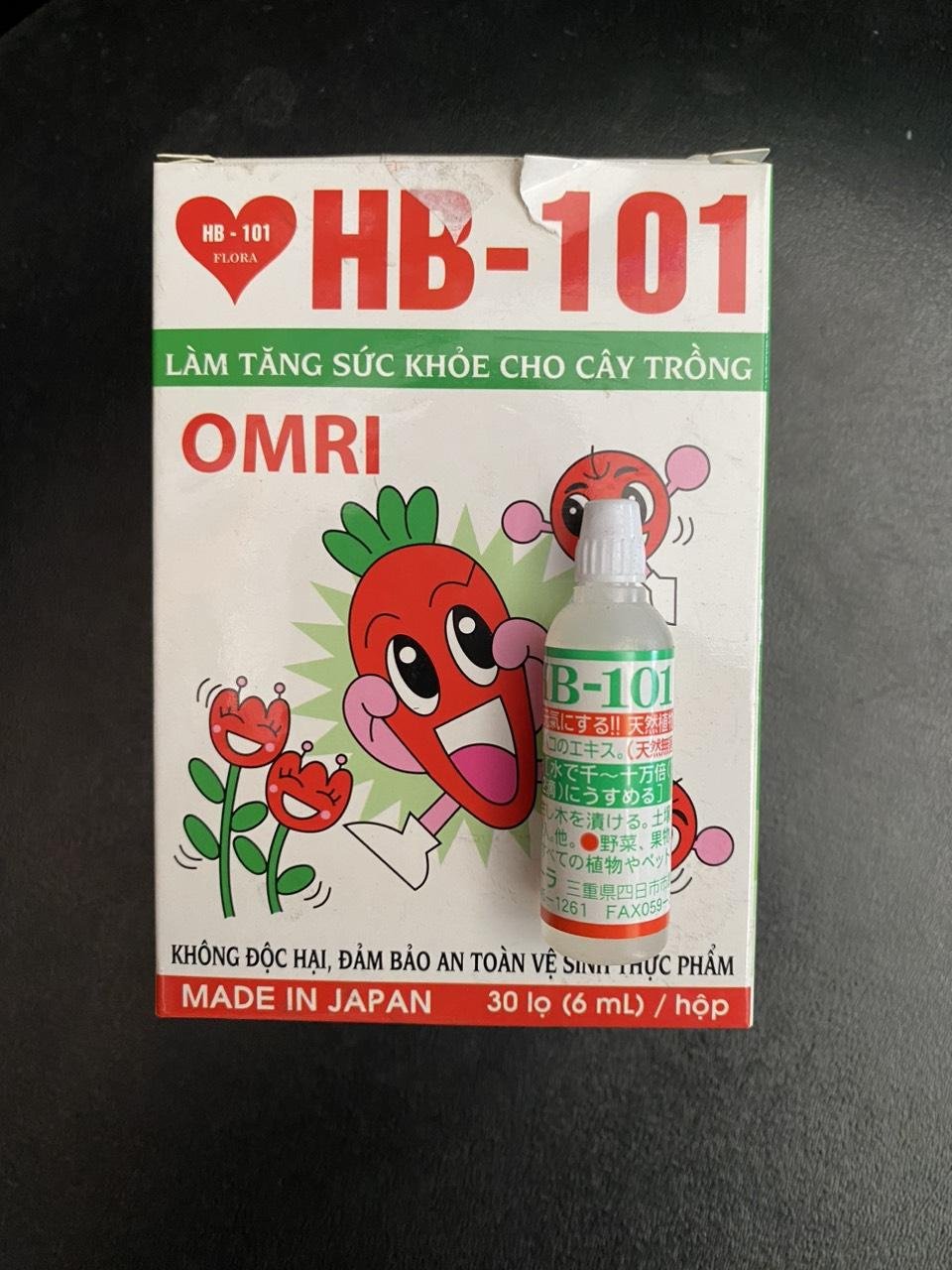 Phân bón lá HB 101 CHAI 6ml 2