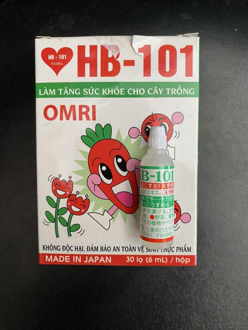 Phân bón lá HB 101 CHAI 6ml 3