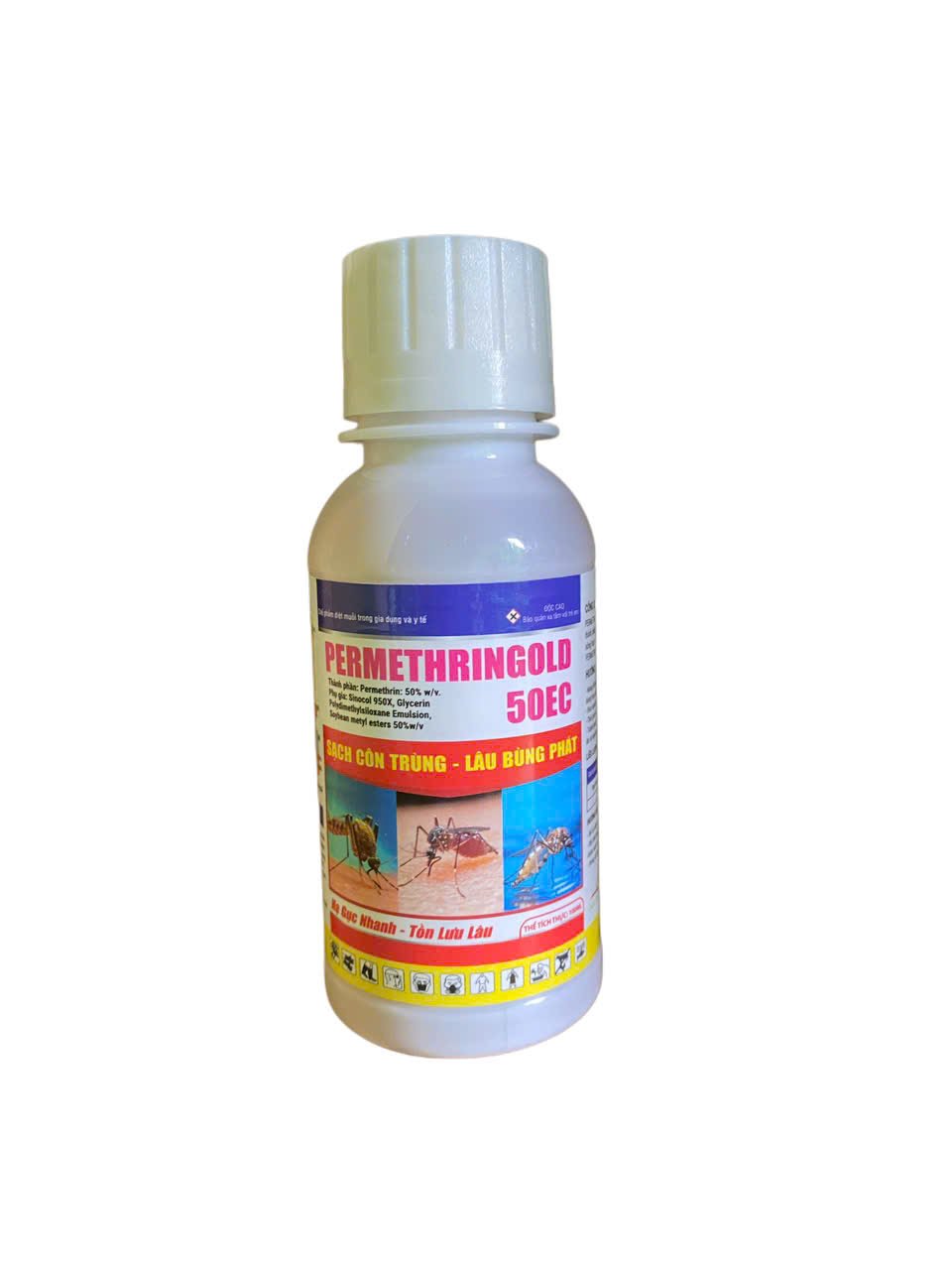 Thuốc diệt muỗi Permethrin Gold 50EC CHAI 100ml