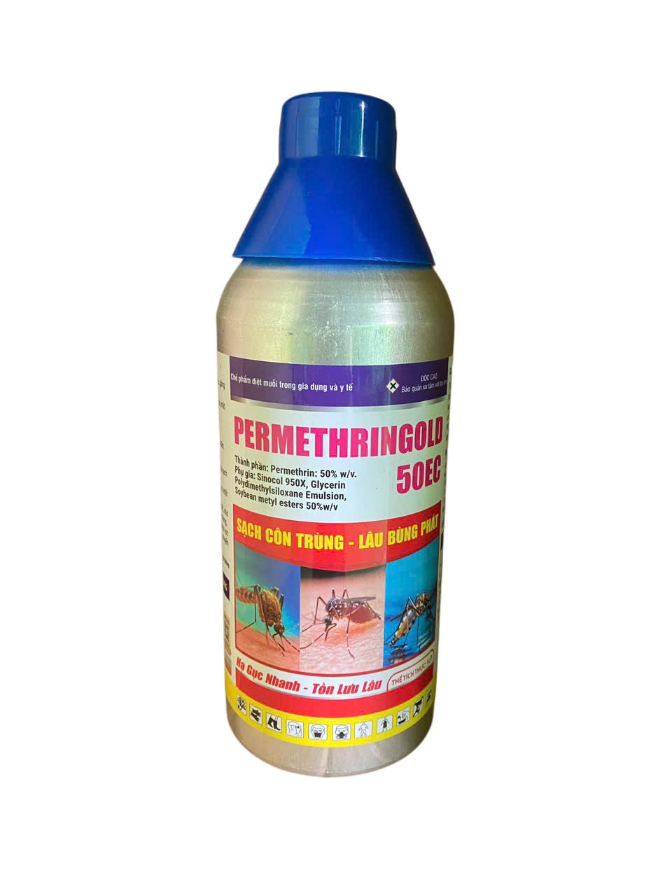 THUỐC DIỆT MUỖI PERMETHRIN GOLD 50EC 3