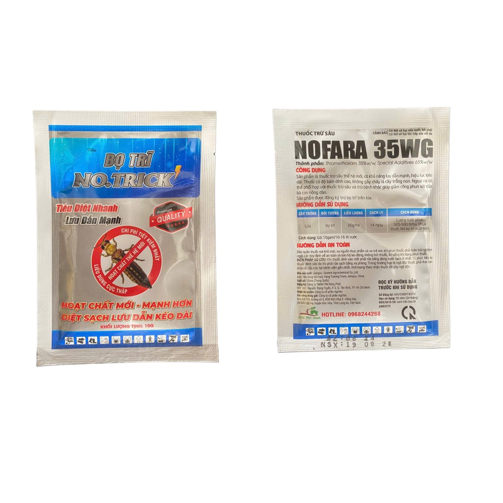 Thuốc Bọ Trĩ No Trick gói 10 gam đặc trị bọ trĩ kháng thuốc
