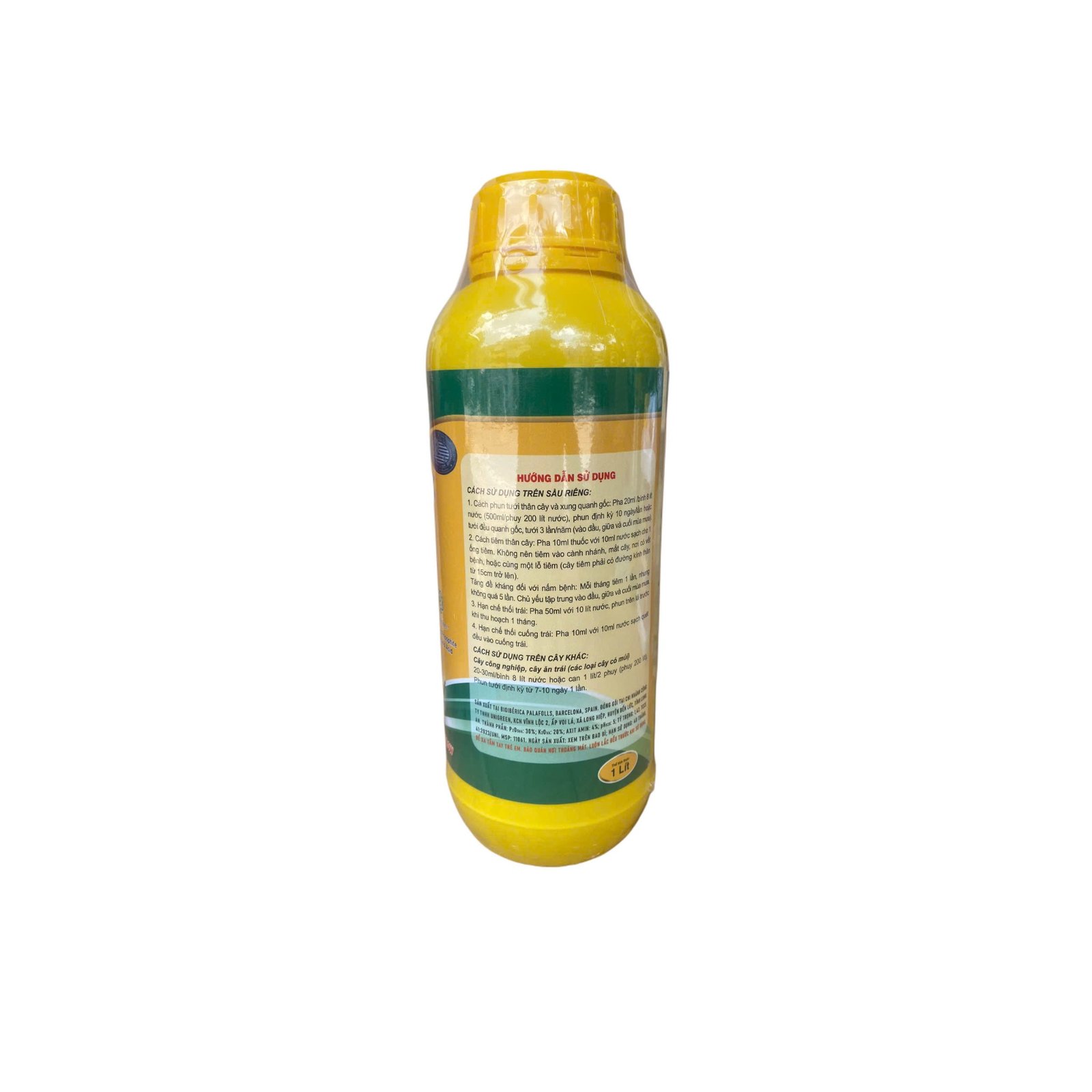 PHÂN BÓN SINH HỌC AMINO OPTIMUS GROWMORE 1 LÍT cho sầu riêng 2