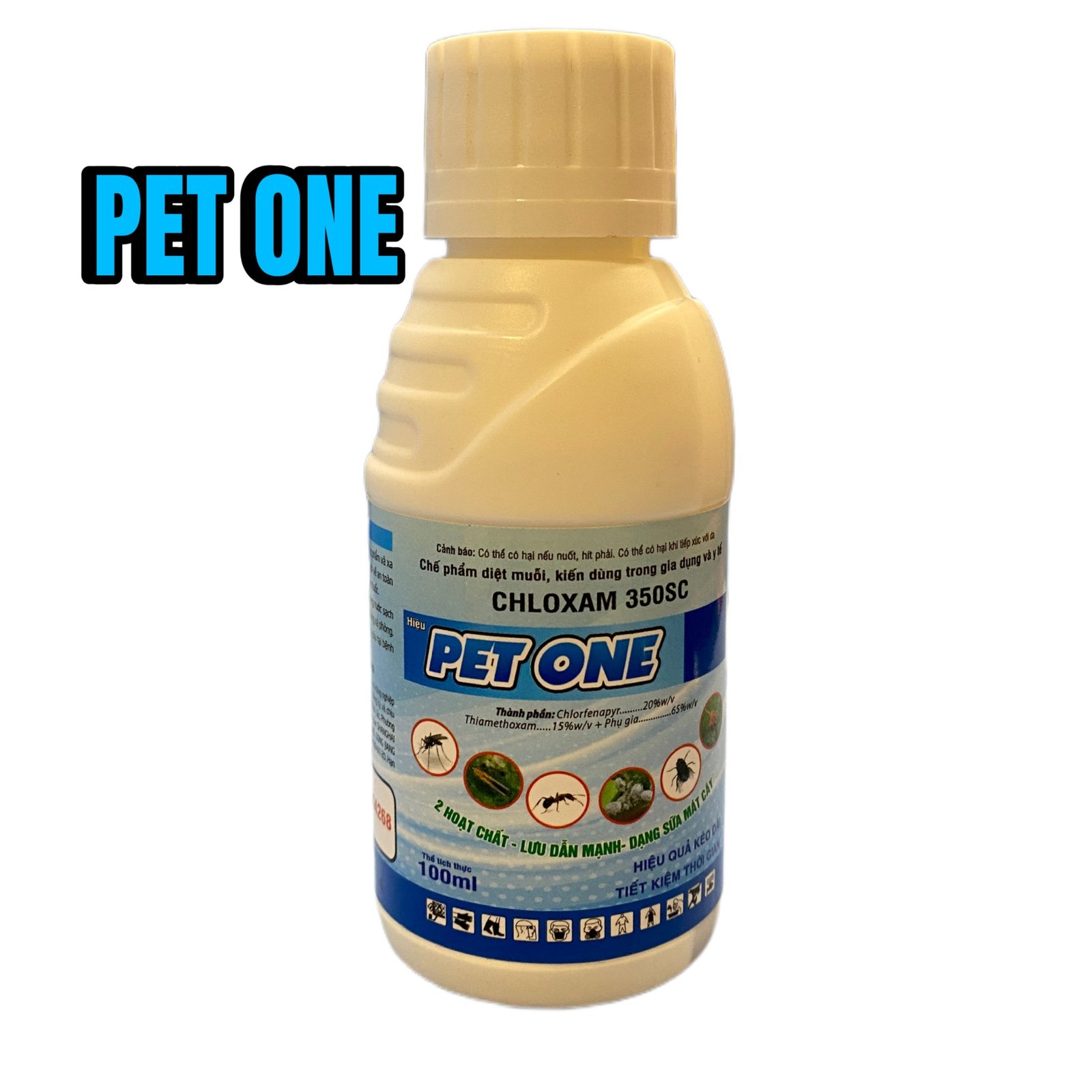 Chế phẩm diệt côn trùng PET ONE chai 100ml