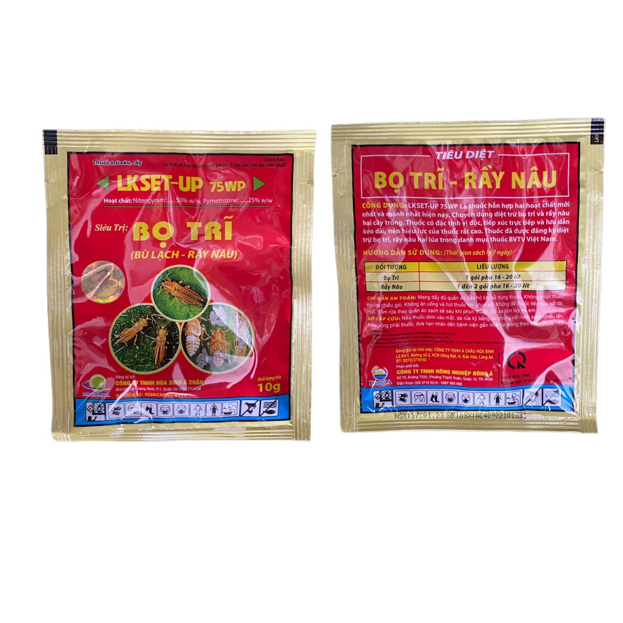 Thuốc trừ sâu rầy LK SETUP 75WP siêu trị bọ trĩ