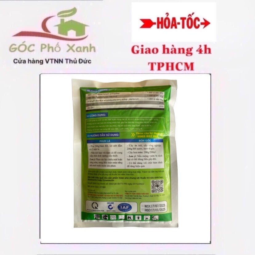 Nấm 3 màu nấm xanh nấm trắng nấm tím trừ tuyến trùng sâu đất 2