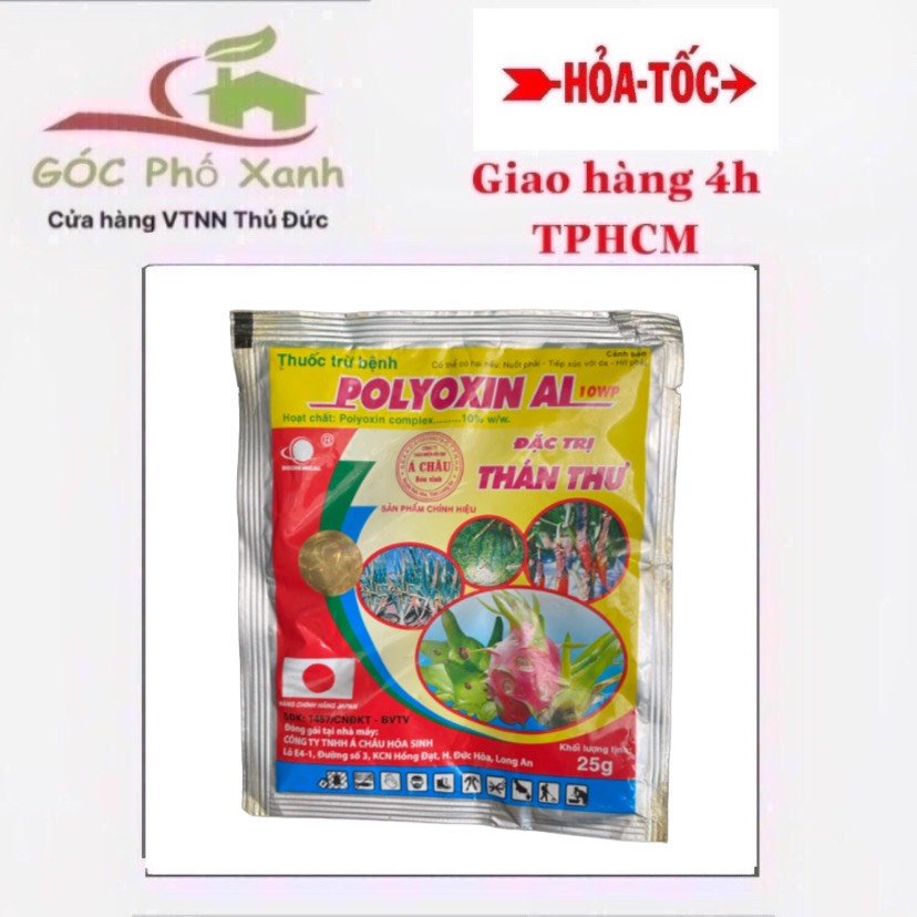 ĐẶC TRỊ THÁN THƯ POLYOXIN AL 10WP