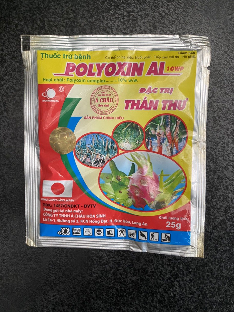 ĐẶC TRỊ THÁN THƯ POLYOXIN AL 10WP 2