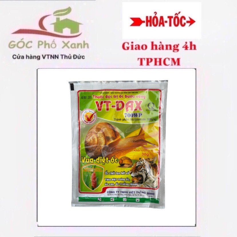 Thuốc đặc trị ốc VT-DAX Gói 30gram