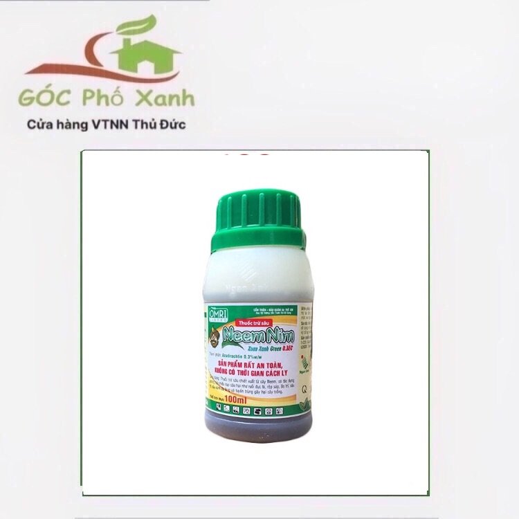 THUỐC TRỪ SÂU SINH HỌC NeemNim Green0.3EC