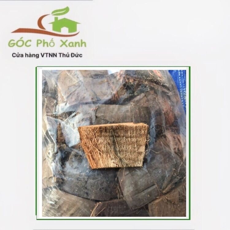 Vỏ dừa khô trồng lan gói 1kg