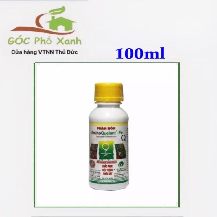 Phân bón Amino Fe 100ml - biến vàng thành xanh