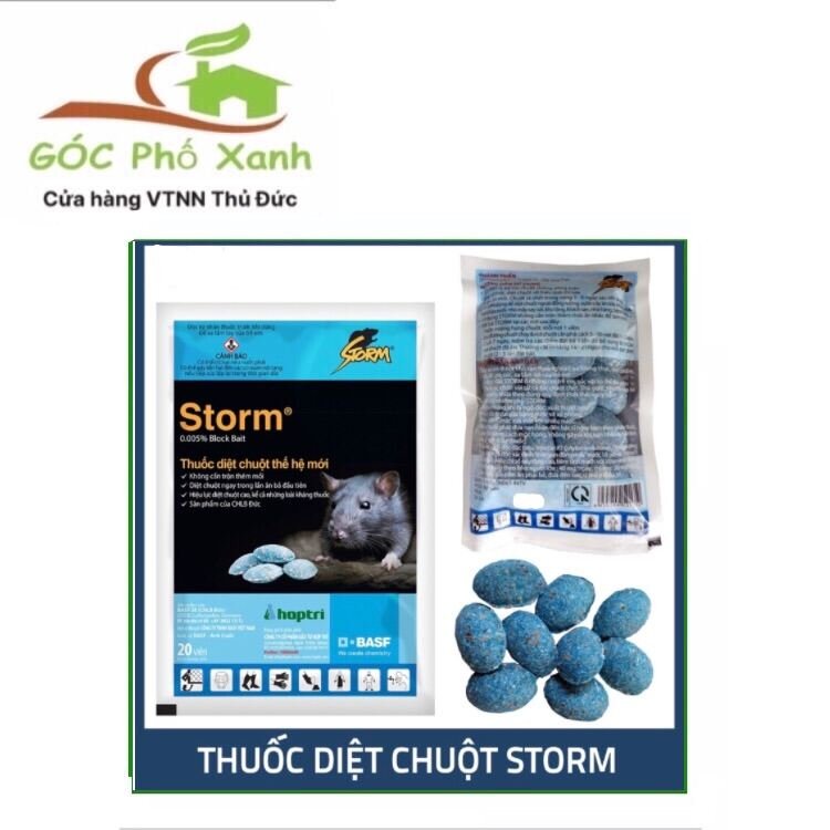 Thuốc Diệt Chuột STORM gói 20 viên