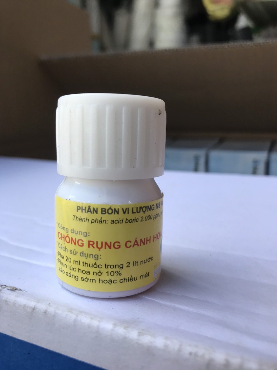 CHỐNG RỤNG CÁNH HOA Đại Học Cần Thơ loại 20ml 3