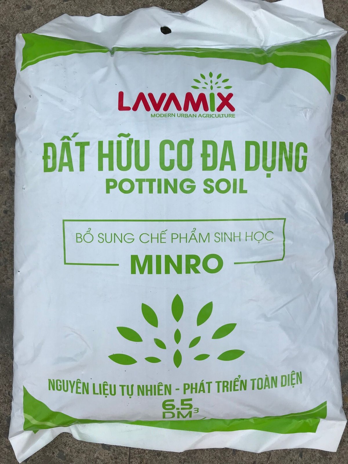 Đất sạch hữu cơ Lavamix gói 6,5dm3 2