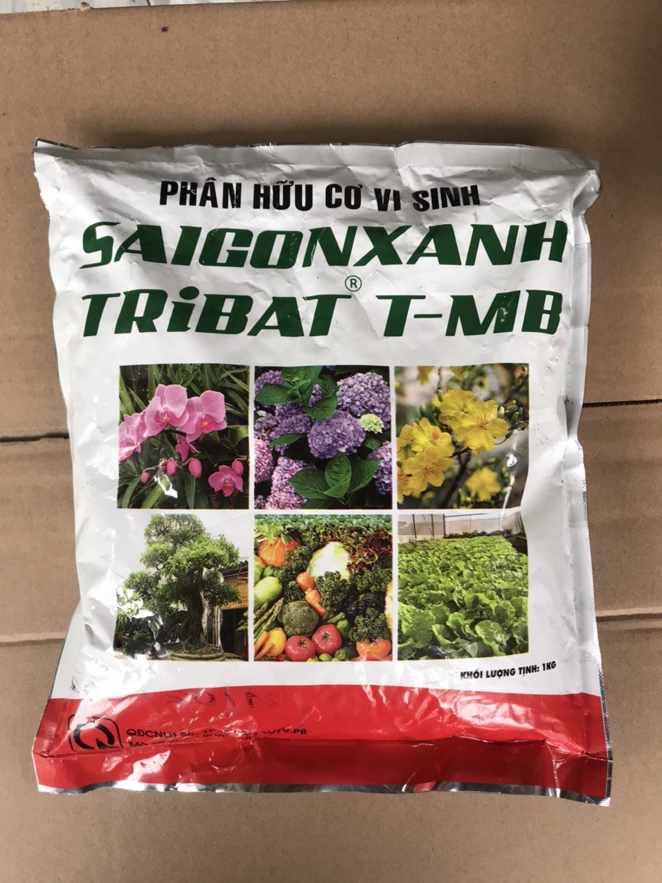 Phân hữu cơ vi sinh Tribat Bột gói 1kg 3
