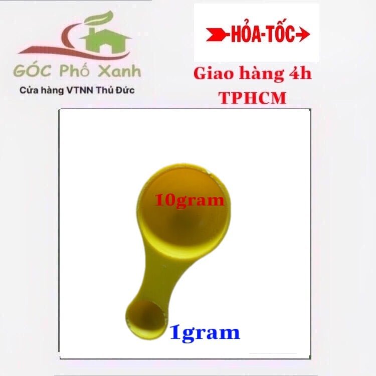Muỗng đong phân, thìa muỗng múc đong dung tích tiện lợi 1g 5g 10g
