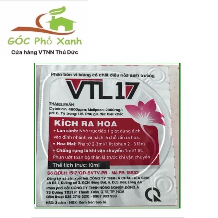 Kích hoa lan đầu ngọn VTL 17 Hũ 10ml