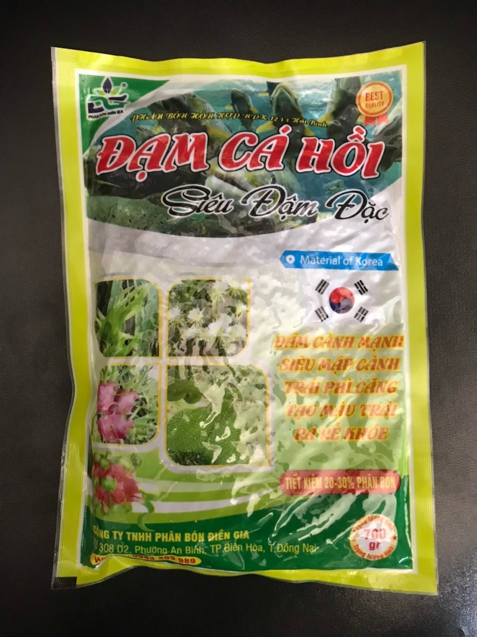 Phân bón Đạm Cá Hồi gói 700gam 2