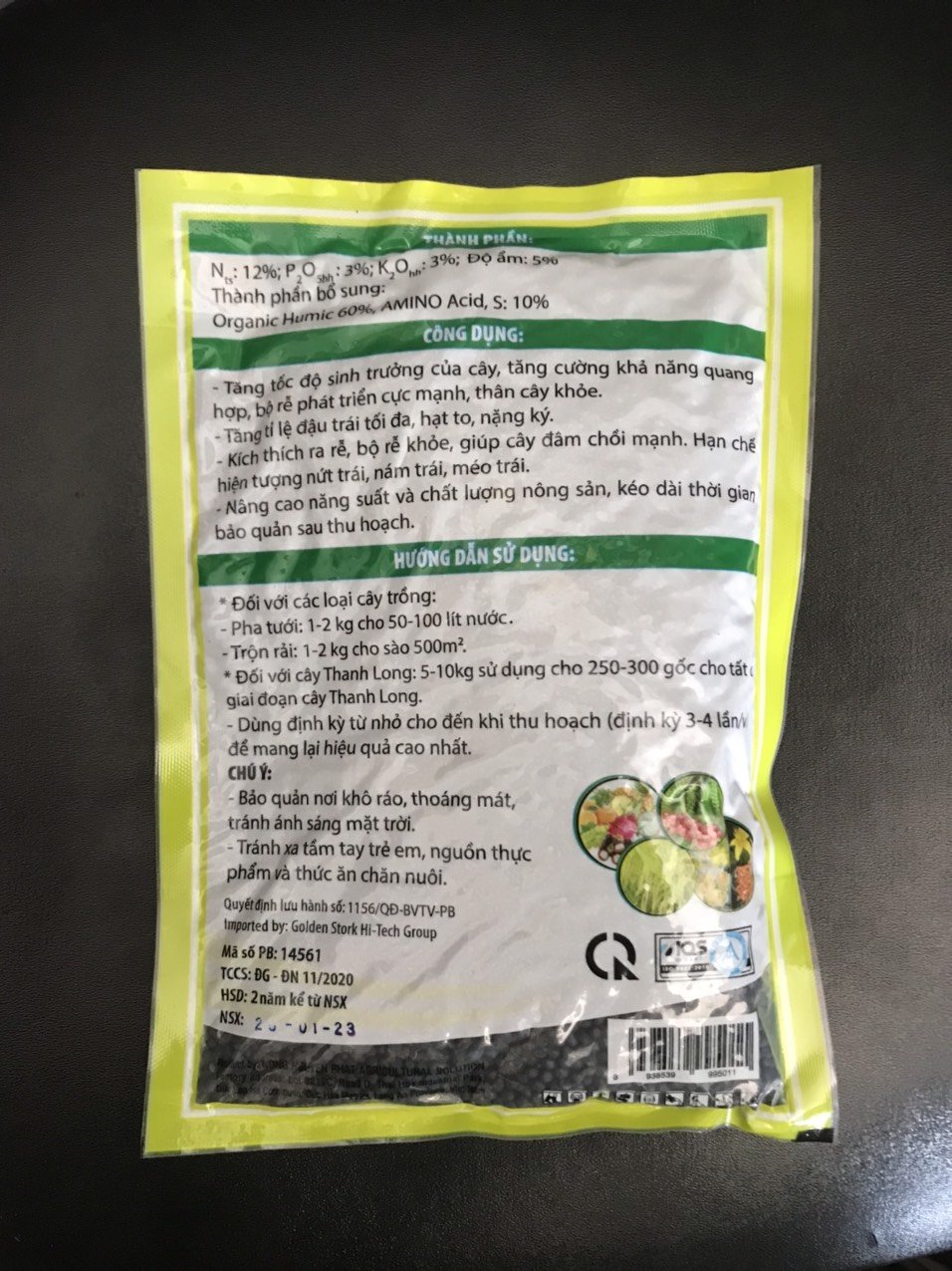 Phân bón Đạm Cá Hồi gói 700gam 3
