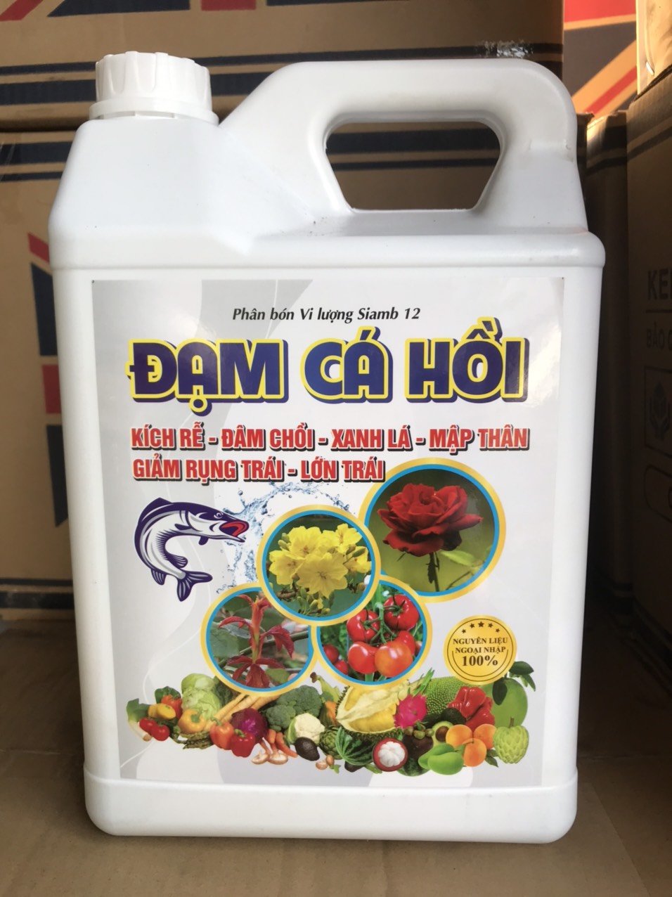 Phân bón Đạm Cá Hồi Can 5 lít 3
