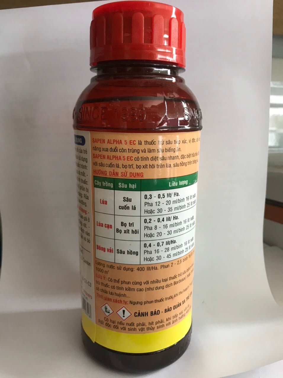 Thuốc trừ sâu SAPEN ALPHA 5EC 2
