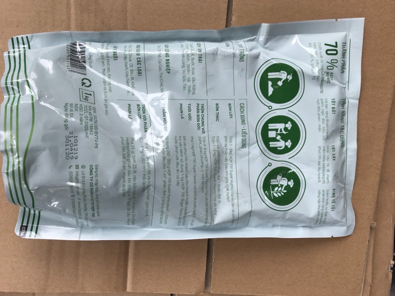 Hợp Trí Super Humic gói 1kg 3